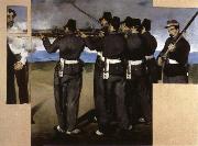 Edouard Manet The Execution of  Maximillian France oil painting reproduction